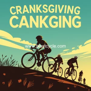 Read more about the article Brazos Valley cyclists turn out for annual Cranksgiving ride benefiting food bank