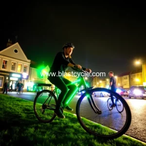 Read more about the article Dundalk turns out for first ever Bike Light event hosted by Green Party councillor