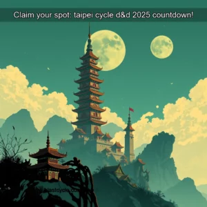Read more about the article Claim your spot: taipei cycle d&d 2025 countdown!