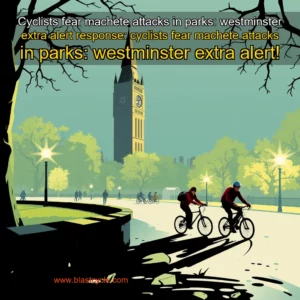 Read more about the article Cyclists fear machete attacks in parks: westminster extra alert


 response: cyclists fear machete attacks in parks: westminster extra alert!