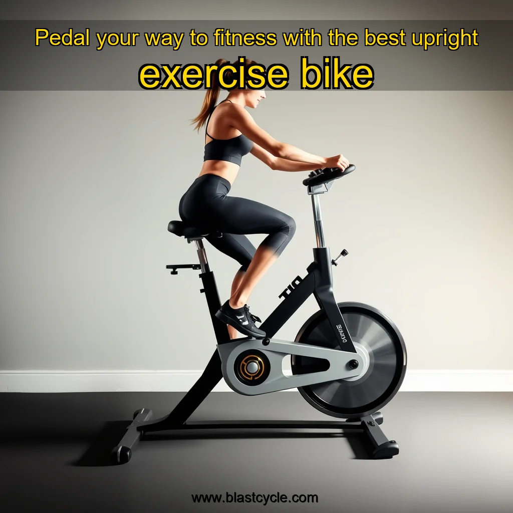 Read more about the article Pedal your way to fitness with the best upright exercise bike