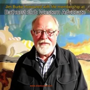 Read more about the article Jim Burke honoured with life membership at Bathurst club  Western Advocate
