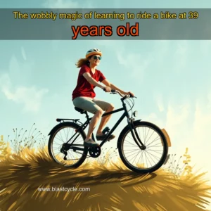 The wobbly magic of learning to ride a bike at 39 years old