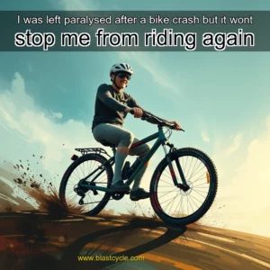 Read more about the article I was left paralysed after a bike crash  but it wont stop me from riding again