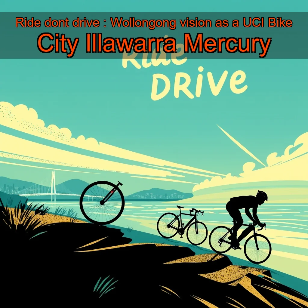Read more about the article Ride  dont drive : Wollongong vision as a UCI Bike City  Illawarra Mercury