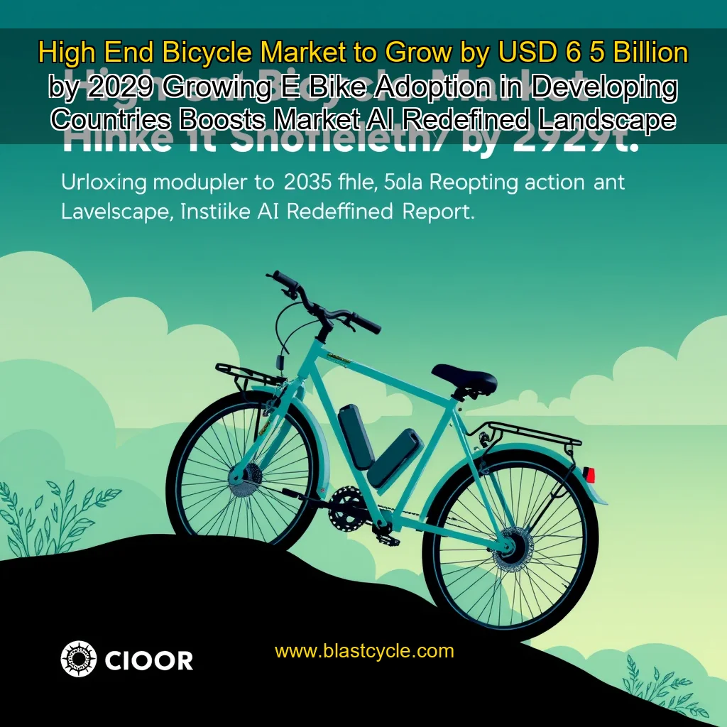 Read more about the article High  End Bicycle Market to Grow by USD 6  5 Billion by 2029  Growing E  Bike Adoption in Developing Countries Boosts Market  AI  Redefined Landscape Report