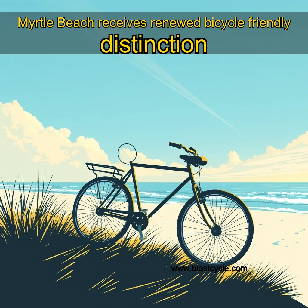 Read more about the article Myrtle Beach receives renewed bicycle friendly distinction
