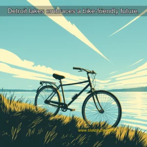 Detroit lakes embraces a bike-friendly future.