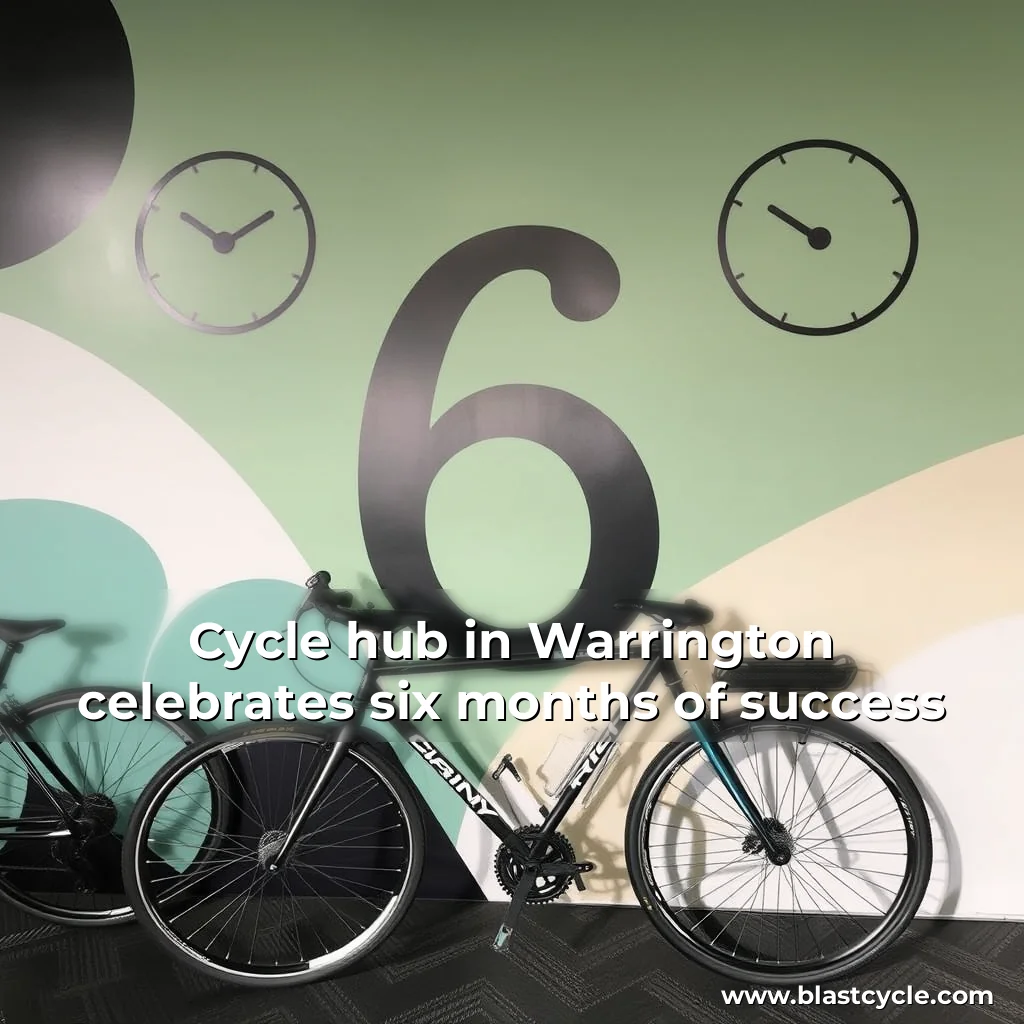 Read more about the article Cycle hub in Warrington celebrates six months of success