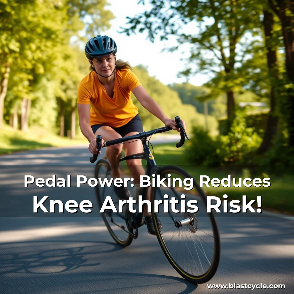 Read more about the article Pedal Power: Biking Reduces Knee Arthritis Risk!