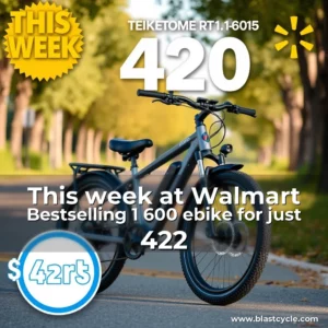 This week at Walmart Bestselling 1  600 ebike for just 422