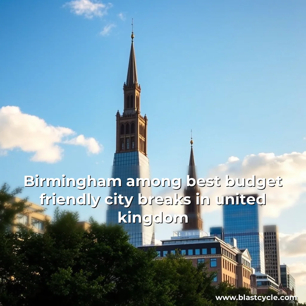 Read more about the article Birmingham among best budget  friendly city breaks in united kingdom