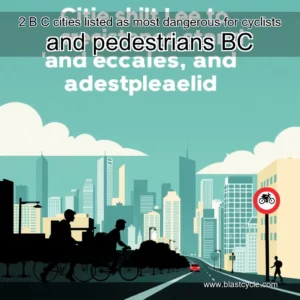 Read more about the article 2 B  C  cities listed as most dangerous for cyclists and pedestrians  BC