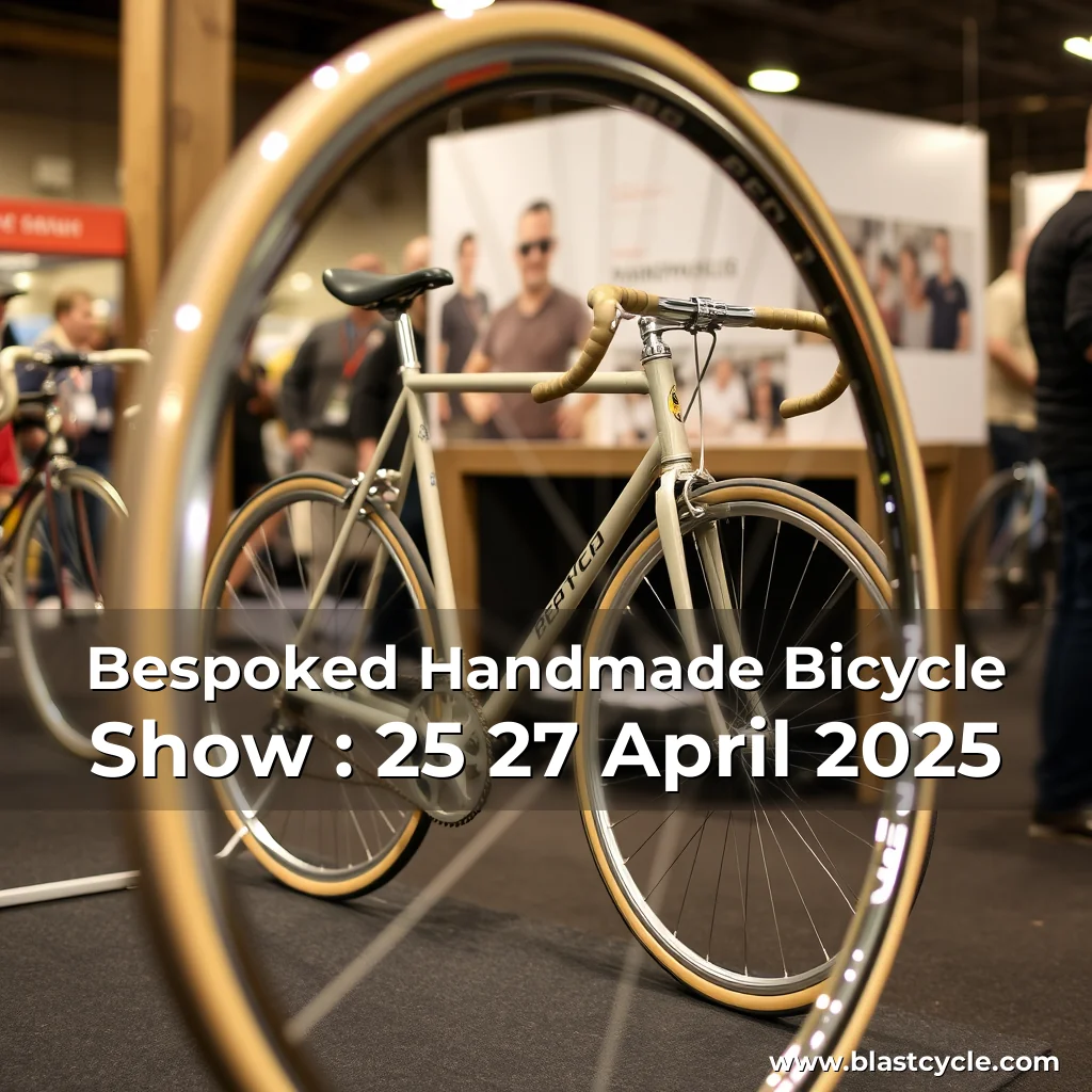 Read more about the article Bespoked Handmade Bicycle Show : 25  27 April 2025