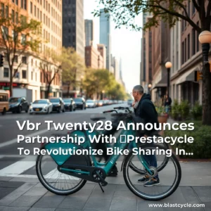 Read more about the article Vbr Twenty28 Announces Partnership With ﻿Prestacycle To Revolutionize Bike Sharing In New York City!