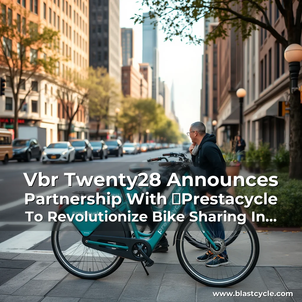 Read more about the article Vbr Twenty28 Announces Partnership With ﻿Prestacycle To Revolutionize Bike Sharing In New York City!