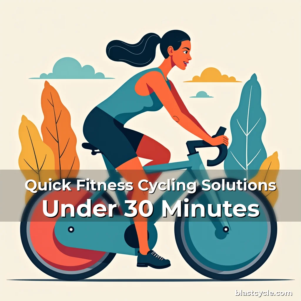 You are currently viewing Quick Fitness Cycling Solutions Under 30 Minutes
