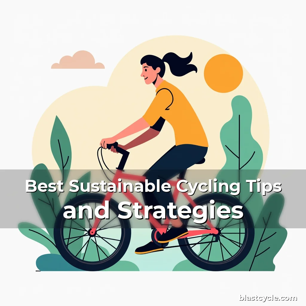Best Sustainable Cycling Tips and Strategies