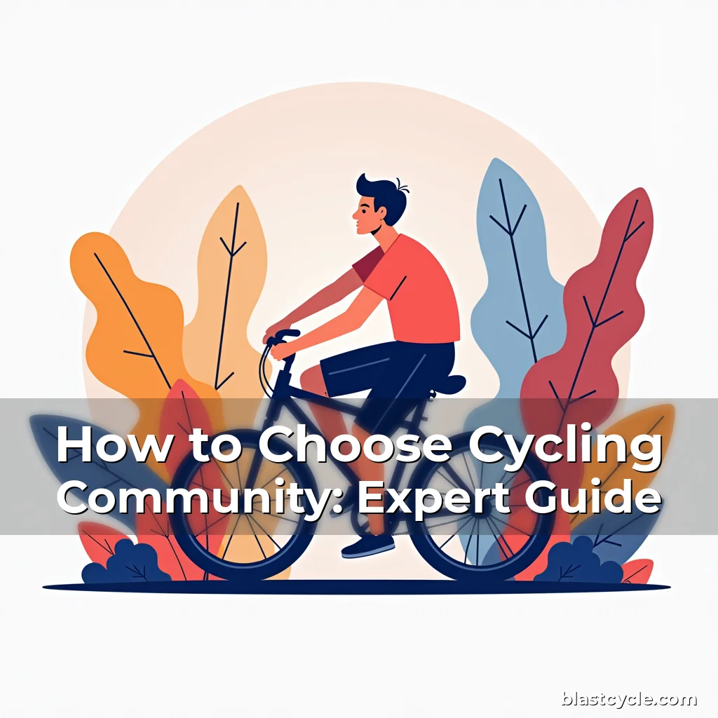 How to Choose Cycling Community: Expert Guide