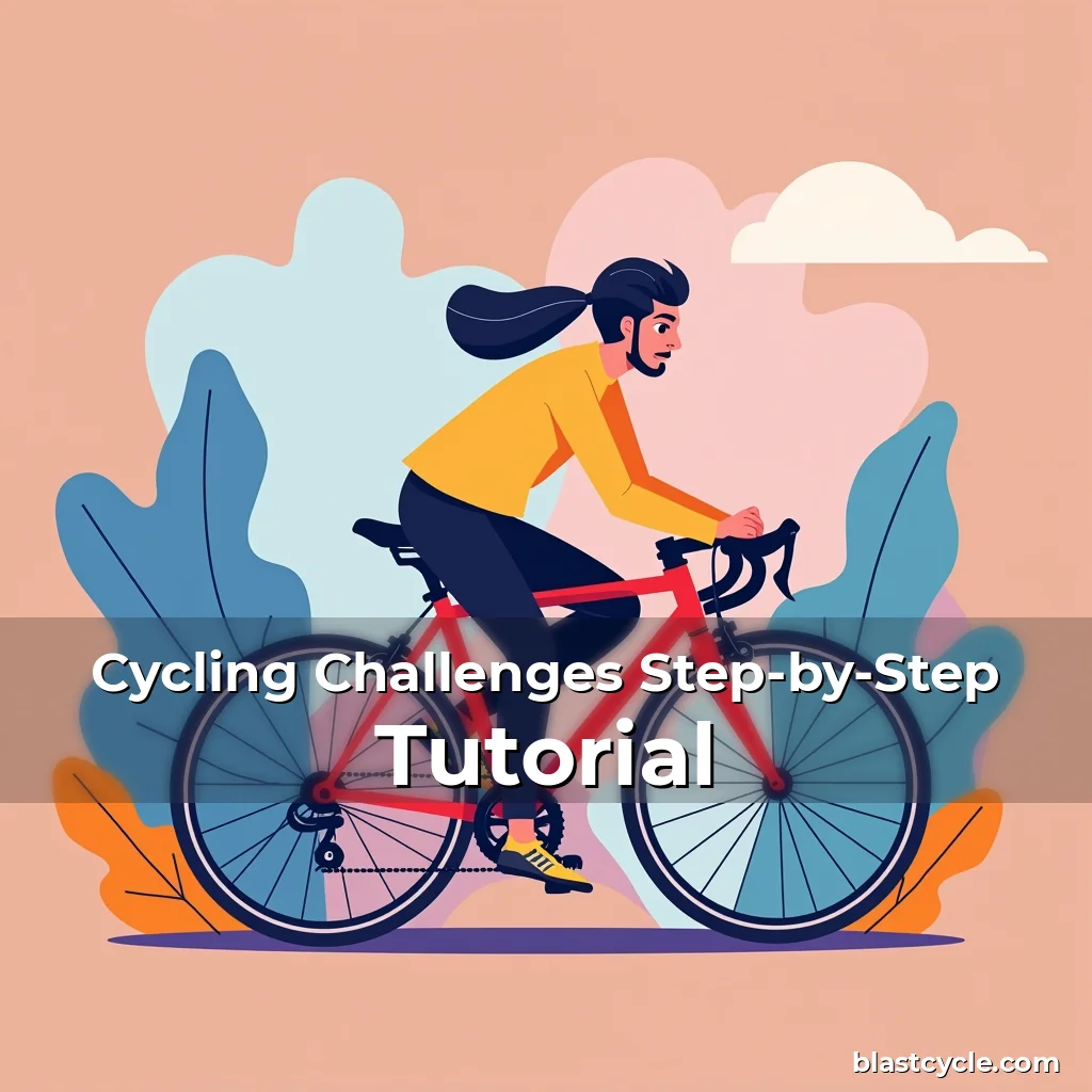 Cycling Challenges Step-by-Step Tutorial