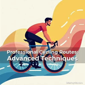 Artistic representation for Professional Cycling Routes: Advanced Techniques
