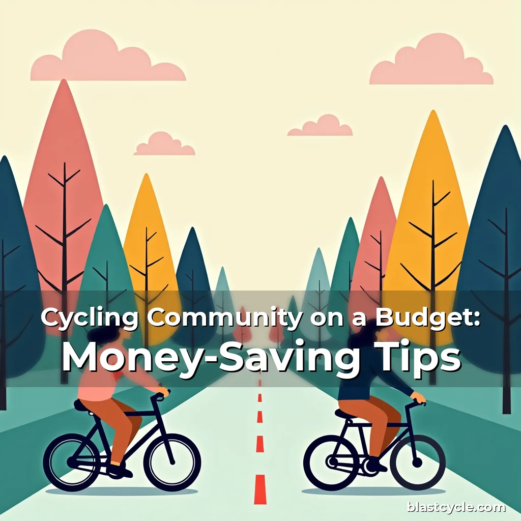 Cycling Community on a Budget: Money-Saving Tips