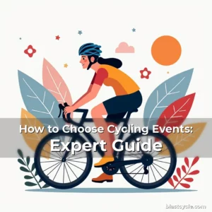 Artistic representation for How to Choose Cycling Events: Expert Guide